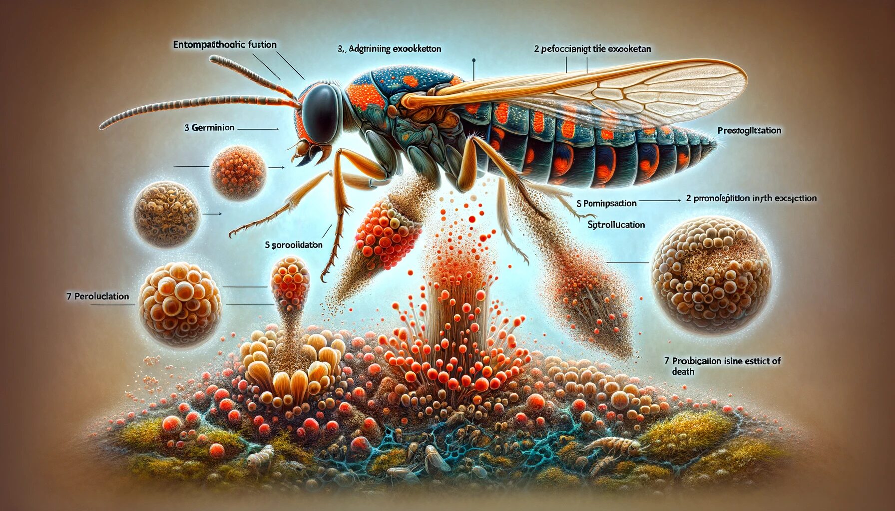 Hongos Entomopatógenos Control de Plagas en la Agricultura Sostenible