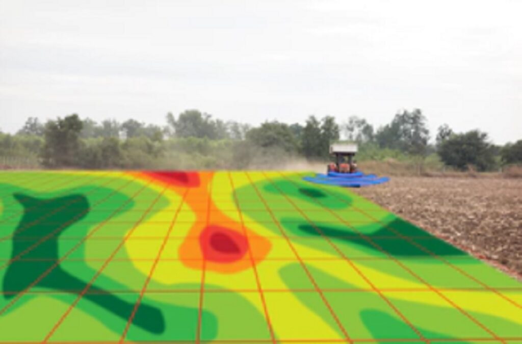 Electrical conductivity of the soil