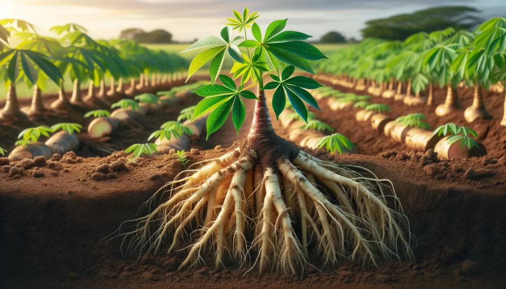 Cassava planting distance: optimizing growth and yield