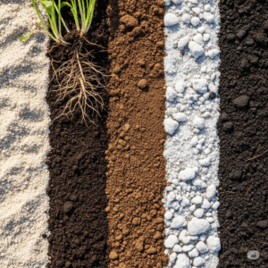 Diverse soil types for successful agriculture.