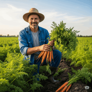 Cultivo de zanahoria de alta calidad y rentable