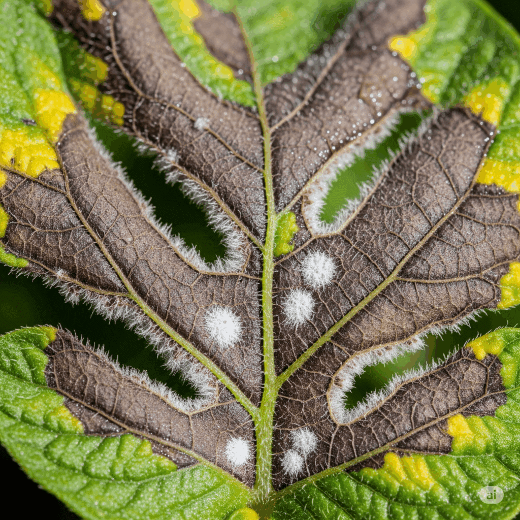 Late blight. Diseases in potato cultivation.
